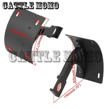 

Motorcycle Rear Vertical License Plate Frame Tag Bracket For Yamaha YZF-R6S 98-2001 02 YZF-R1 98 99-03 Holder Bracket Relocator