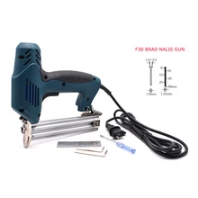 2000 Вт F30 Brads обрамляющий снасти Электрический гвоздь пистолет с 300 шт гвоздей бытовой DIY ручные инструменты для деревообработки