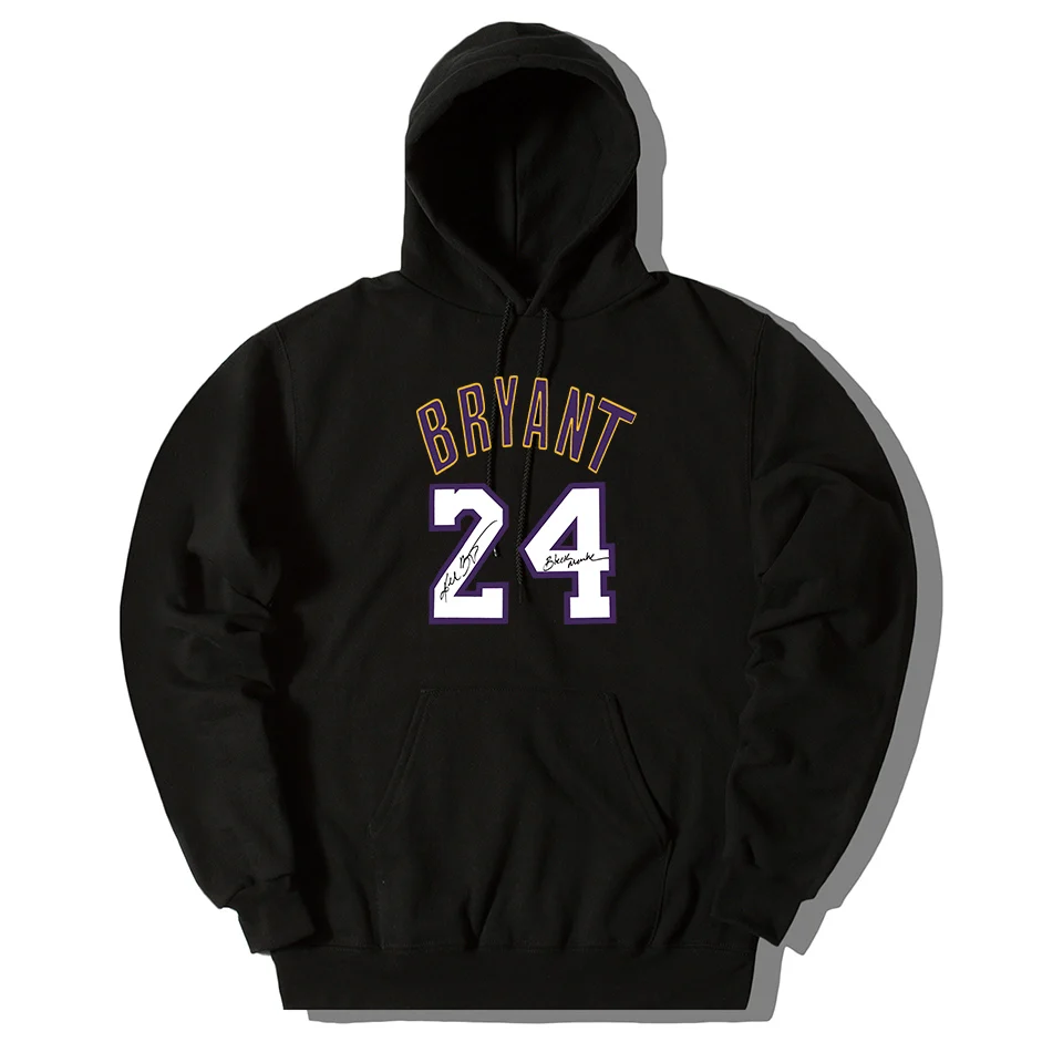 

Lakers men's Hoodies Kobe 24 New Regular Loose Hooded Unisex Ellesse Tide Letter Printing Hoodies Men/Women Casual Pullover Hood