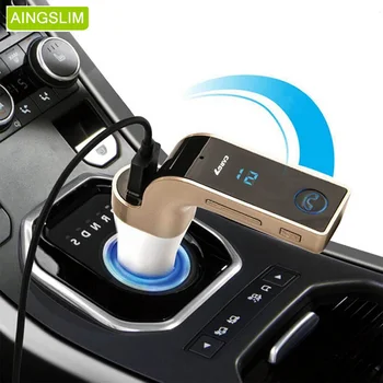 

4-in-1 Wireless LCD Display Car MP3 Music Player Bluetooth FM Transmitter Car Kit MP3 Hands Free Mic Support TF Card USB Port