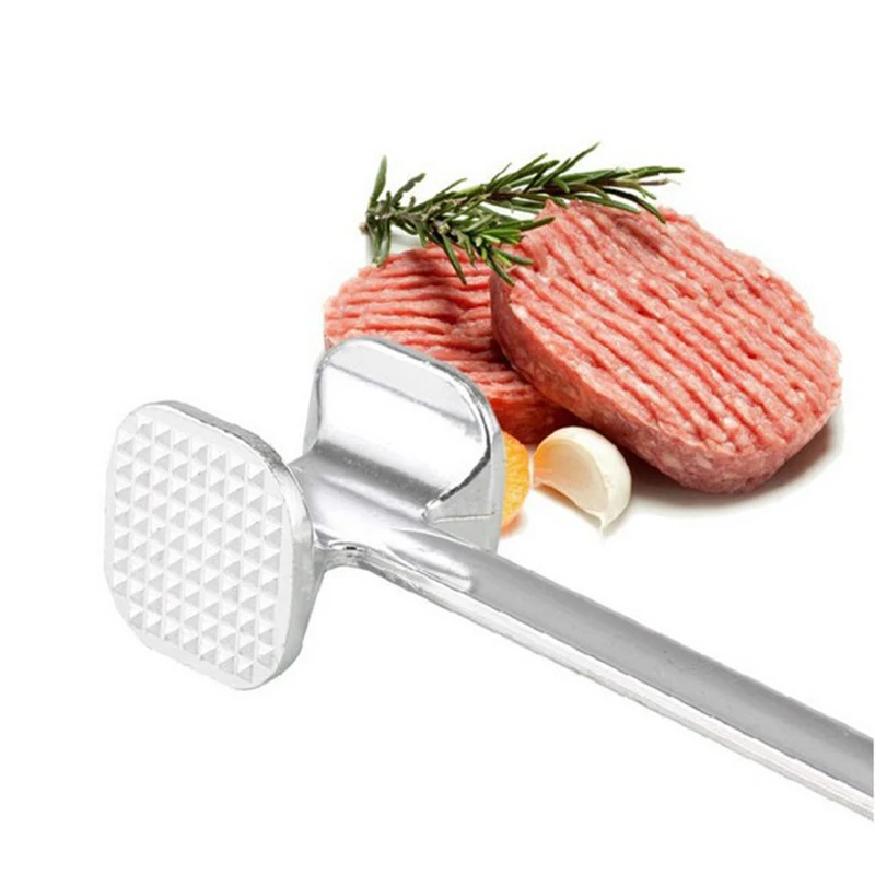 

20x5.5cm Aluminum Alloy Loose Tenderizers Meat Hammer Pounders Knock-sided For Steak Pork Cookware Kitchen Accessories