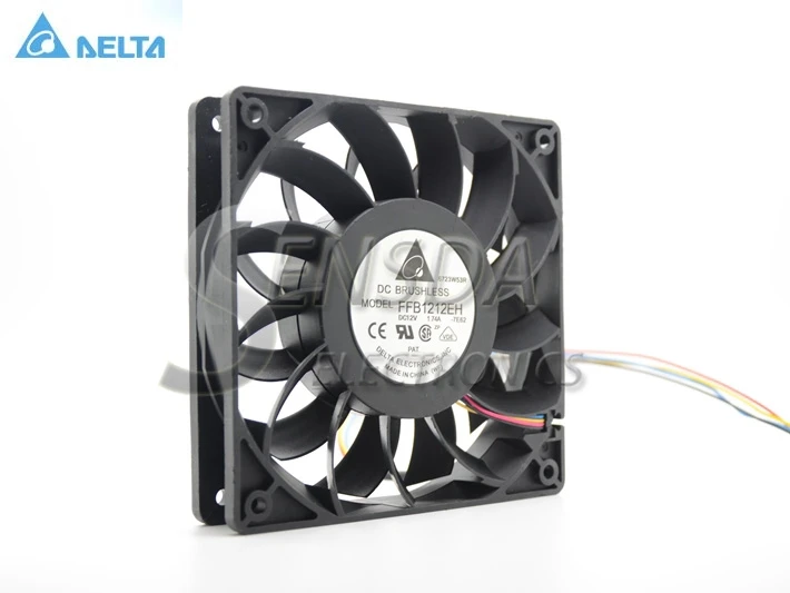 Вентилятор охлаждения с двумя шариками Для delta ffb1212eh 12 В 1 74a см 1225 12025 12*12*2 5 120*120*25 мм