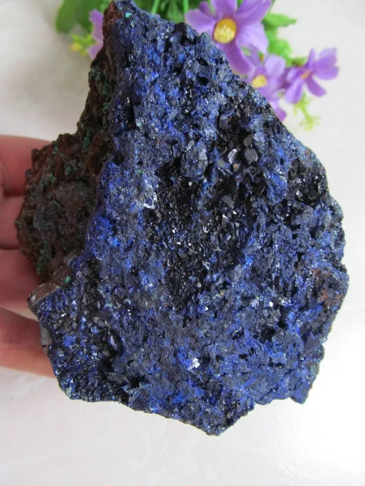 

100%Pure mineral crystal mineral azurite specimenOre Energy Stone Raw Mineral Specimens