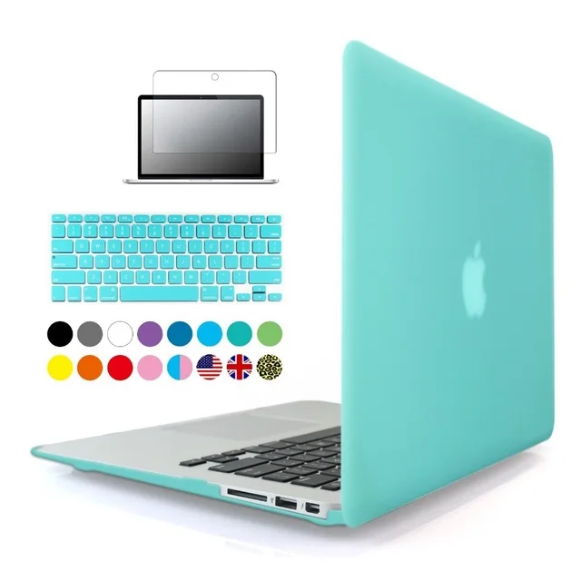 Keyboard Cover for Macbook Pro 13//15/" Air 11//13/"inch Rubberized Hard Case Shell