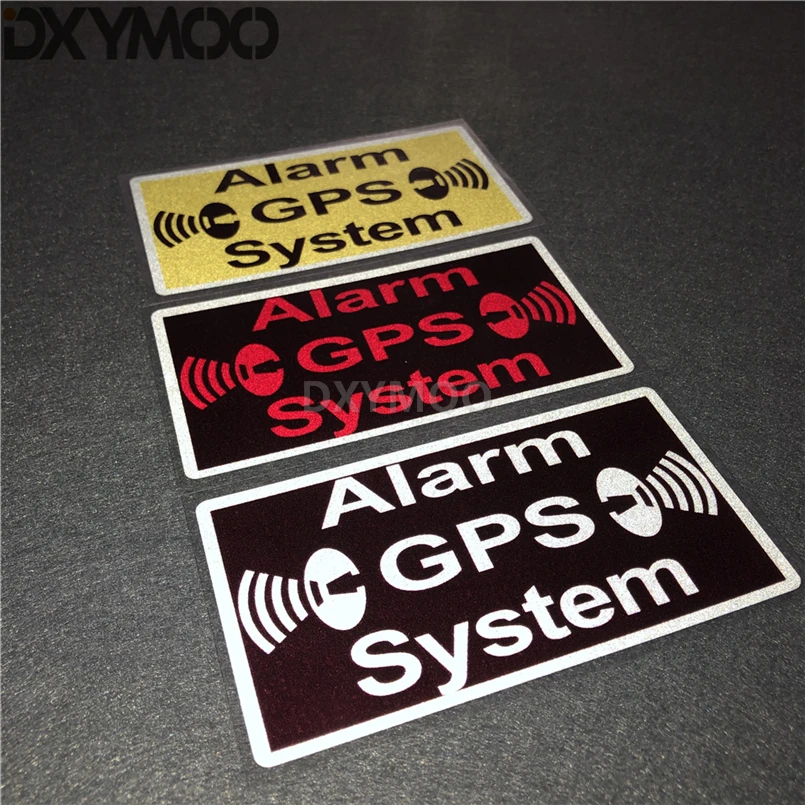 Предупреждение ющая система GPS отслеживания автомобильный Стайлинг наклейки