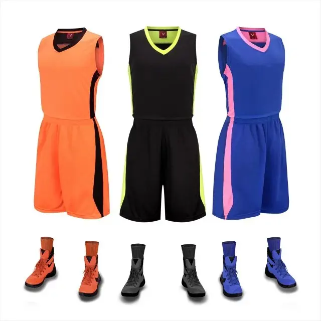 Youth Basketball kits women basketball Training Jerseys and shorts