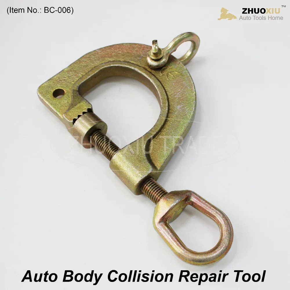auto body repair frame machine clamp collision tools sheet metal pulling tightening grips workshop garage equipment bodyworks