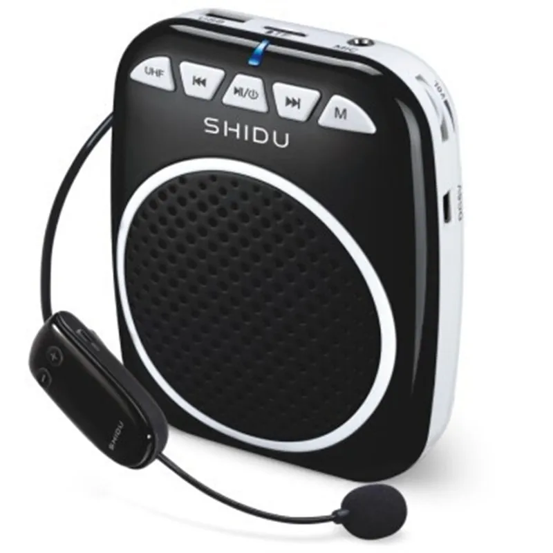 2016-newest-UHFwireless-sound-amplication-technology-Bluetooth-HI-FI-dual-maganetic-trumpets-megaphone