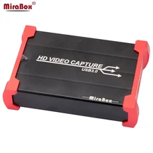 MiraBox Full HD USB3.0 1080P HDMI Video Capture Card Box standard for Windows/Linux/Mac HDMI Capture Dongle For USB UVC UAC