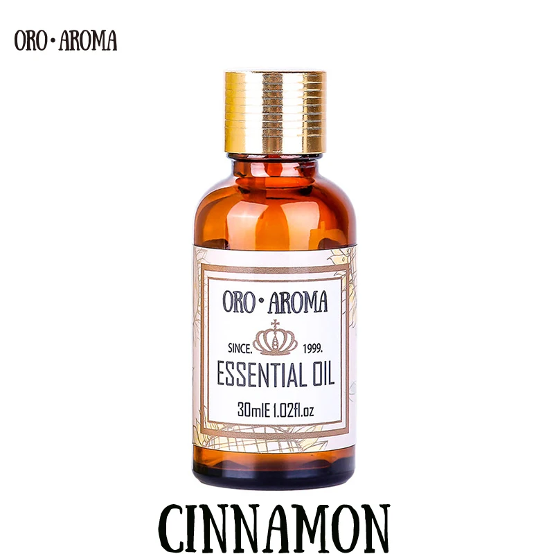Famous brand oroaroma natural cinnamon essential oil Tighten the skin,Soothe the digestive tract anti-aging cinnamon oil frontier cinnamon powder korintje a grade 3% oil 16 ounce bags