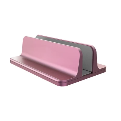 Регулируемая вертикальная подставка для ноутбука, держатель для ноутбука, поддержка MacBook Pro 13/Air mount space bar base для ipad pro12.9, аксессуары - Цвет: Single Pink
