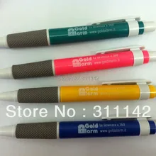 Горячая низкая цена красочные с резиновой пластиковой рекламная шариковая ручка