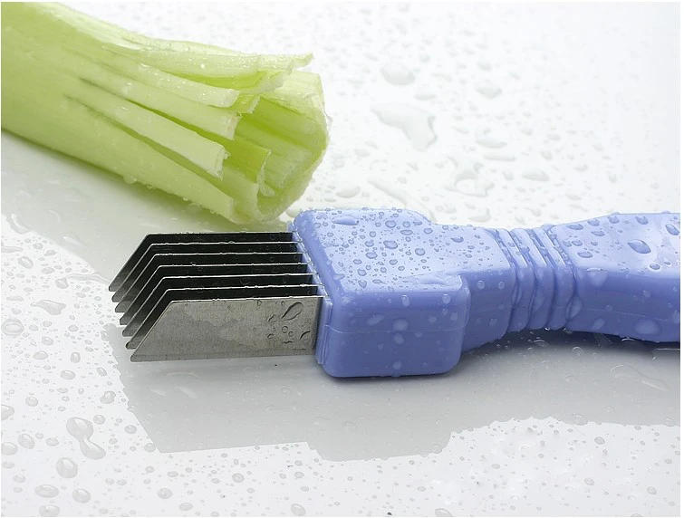 

1 X kitchenware vegetable Cutter slicer Magic shredded green onion knife cut spring kitchen tool knives