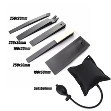 6Pcs/Set Universal Emergency Open Unlock Tool Kit Car Door Key Lost Lock Out + Air Pump