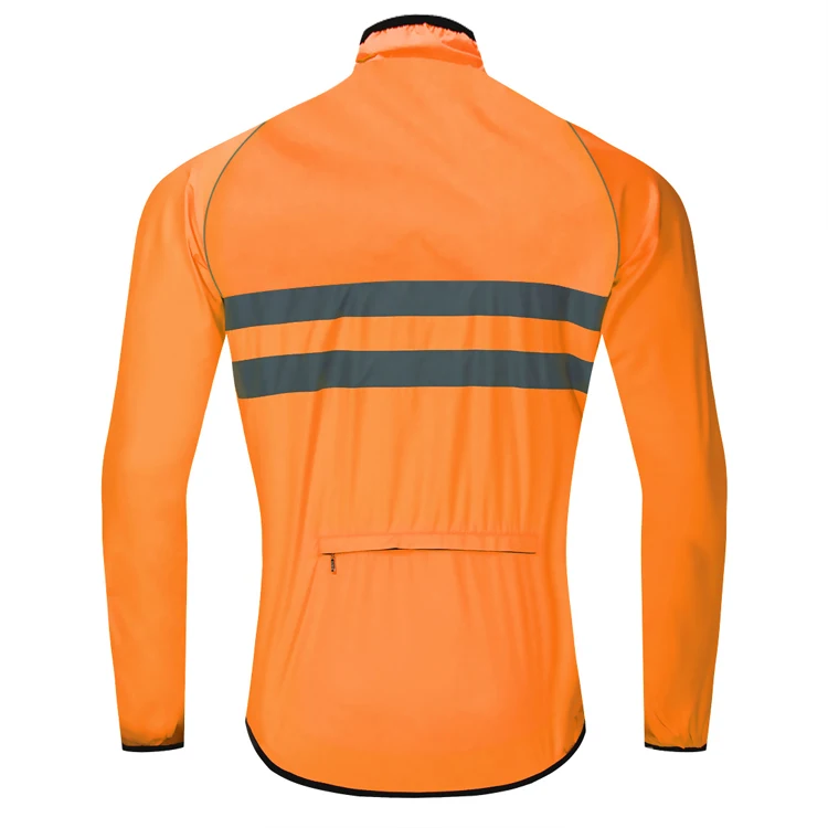 WOSAWE высокая видимость Светоотражающая куртка жилет дорожный мотоцикл ветровка водонепроницаемая одежда