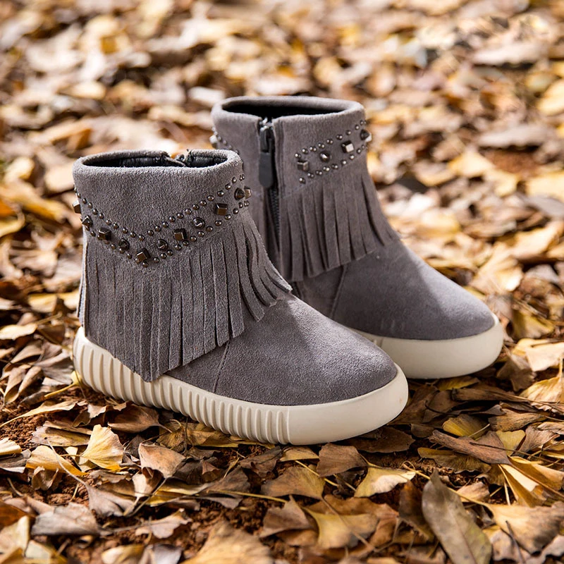 Online Get Cheap Kids Fringe Boots Alibaba Group