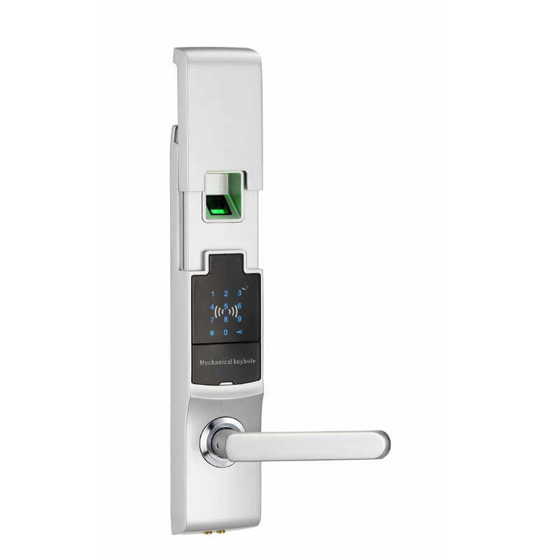 

Jcsmarts Popular Electronic door lock Fingerprint Lock Model JCF3313 sliver Color