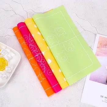 

1Pcs 12inch Double Side Cute Pattern Kawaii Design Cake Mat Biscuit Cookie Pastry Swiss Roll Mat Baking Tools