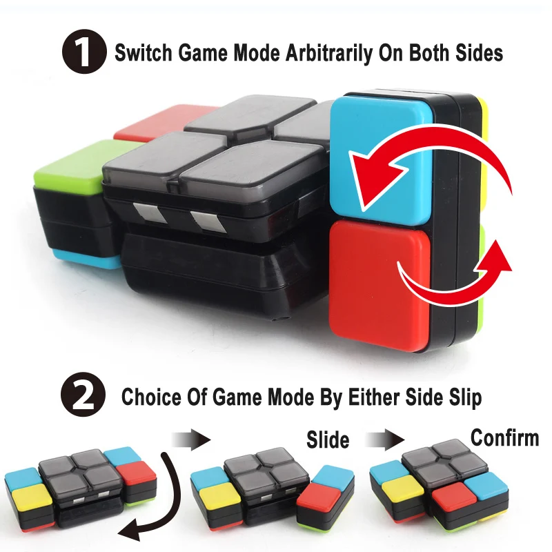

Music Magic Cube Infinity Toy Spinner cubo Fidget Flip Education Neo Speed Electronics DIY Kid Gift antistress challenge game