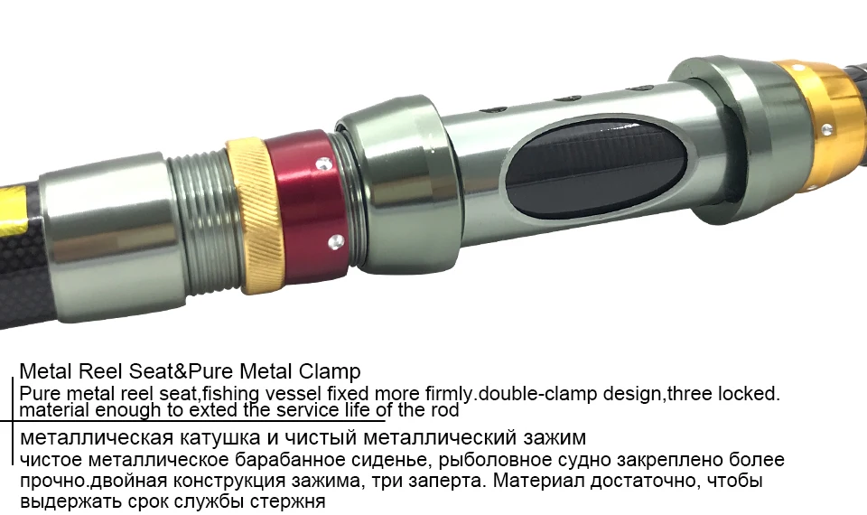 K8356 99% углерода Портативный телескопическая удочка спиннинговая морская удочка сверхтвердых океан рыболовные удочки Tackle1.8/2,1/2,4/2,7/3,0/3,3/3,6 м
