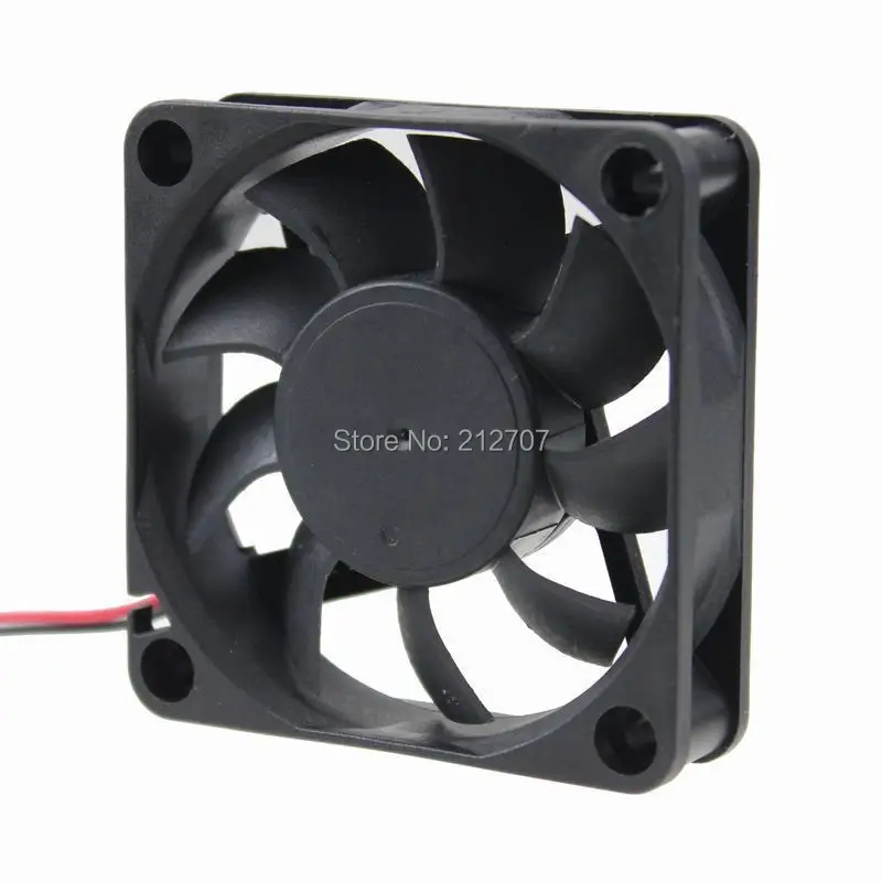 1 шт. Gdstime 6015 24V 2Pin DC охлаждающий вентилятор Cooler 6 см 60 мм 60x60x15 мм