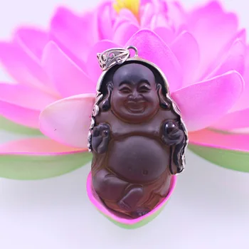

S925 exquisite tea lady orbment responsive Buddha Pendant