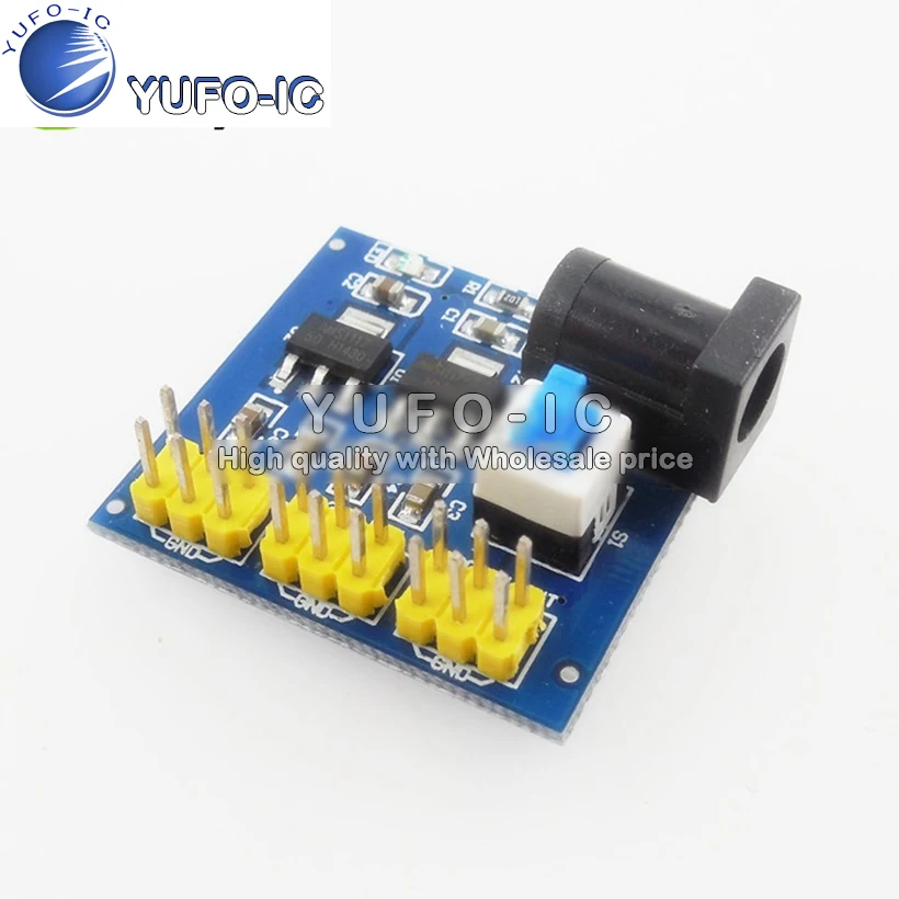 

DC-DC 12v to 3.3v to 5v power supply module output voltage of 3.3v to 5 V, 12v multichannel conversion