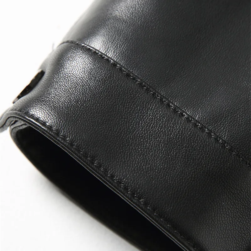 Tcyeek Genuine Leather Jacket Men Luxury Coat Men Real Sheepskin Spring Outwear Casual Autumn Clothes Erkek Deri Ceket LWL1478