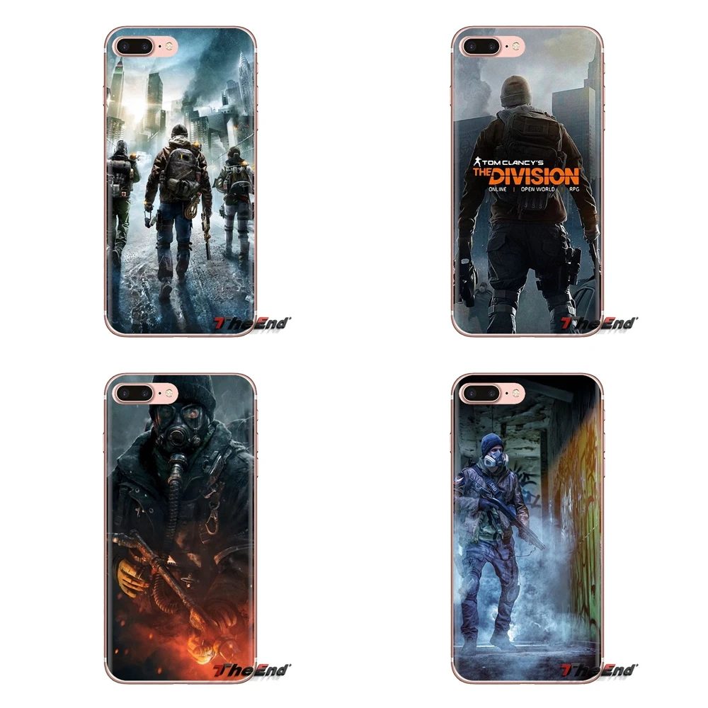 Tom Clancys The Division Art TPU Silicone Case For HTC One U11 U12 X9 M7 M8 A9 M9 M10 E9 Plus Desire 630 530 626 628 816 820 830 |