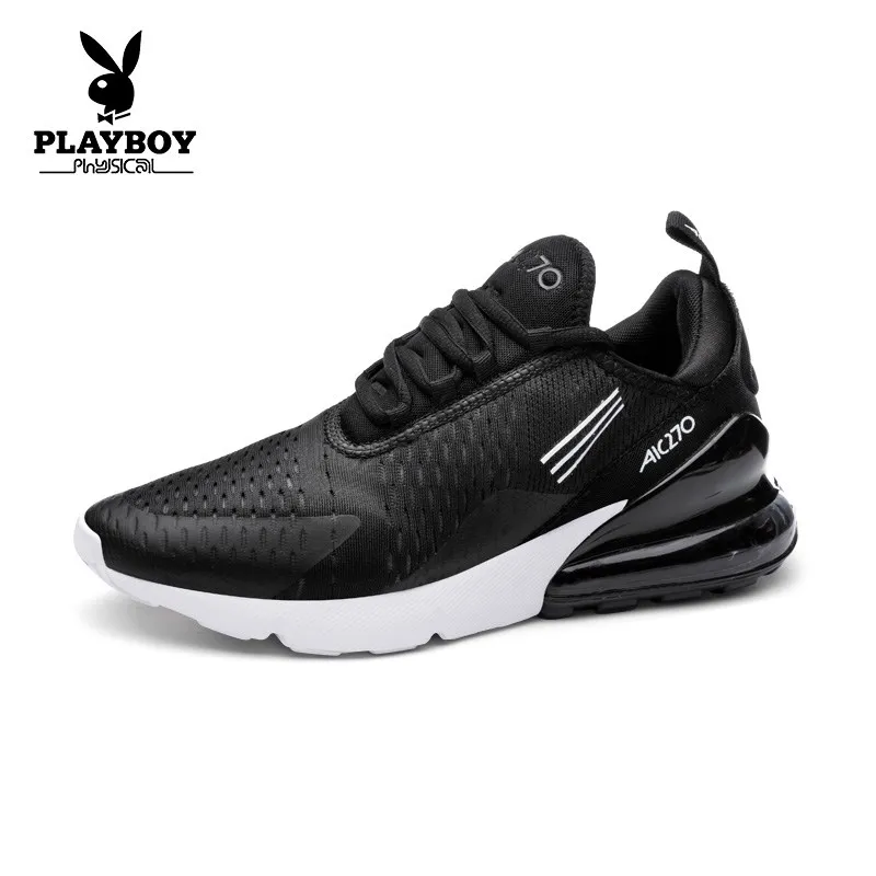 

PLAYBOY high top men running shoes shock absorption sports sneaker breathable light sneaker for outdoor walking jogging shoes