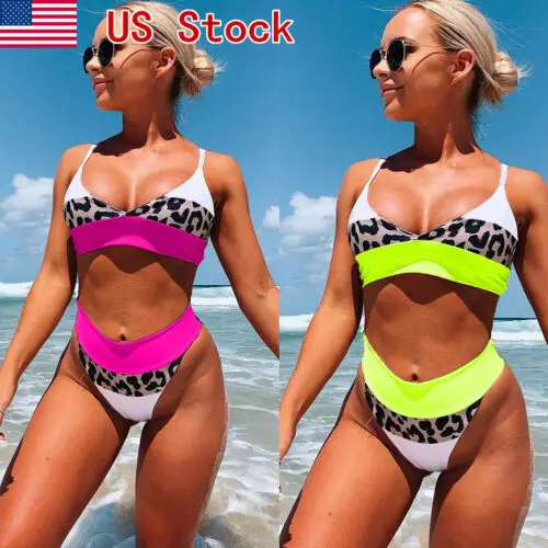 

Sexy Womens Bikini Set Push-Up Padded Swimsuit Bathing Suit Swimwear Beachwear
