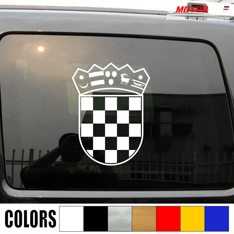 

Coat of arms of Croatia Republic Decal Sticker Car Vinyl die cut pick size color