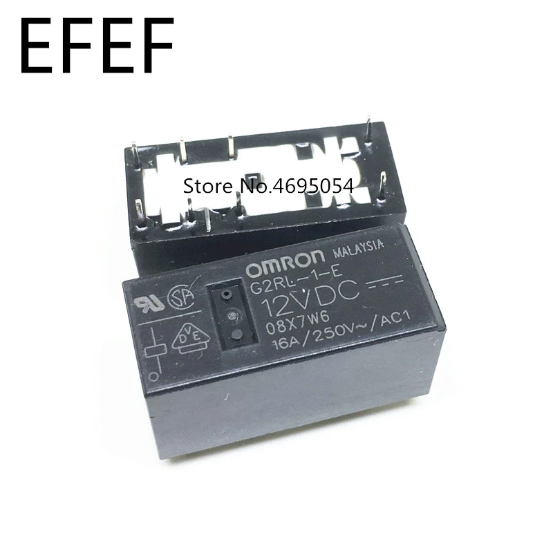G2RL-1-E-5DC relais électromagnétiques inverseurs ucoil 5VDC 16A/250VAC 16A/24VDC OMRON G2RL-1-E-5DC relais électromagnétiques inverseurs ucoil 5VDC 16A/250VAC 16A/24VDC OMRON