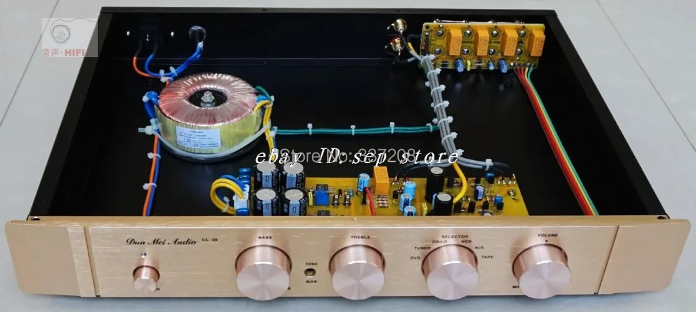 Finished discrete preamp / HIFI preamp base on UK NAD