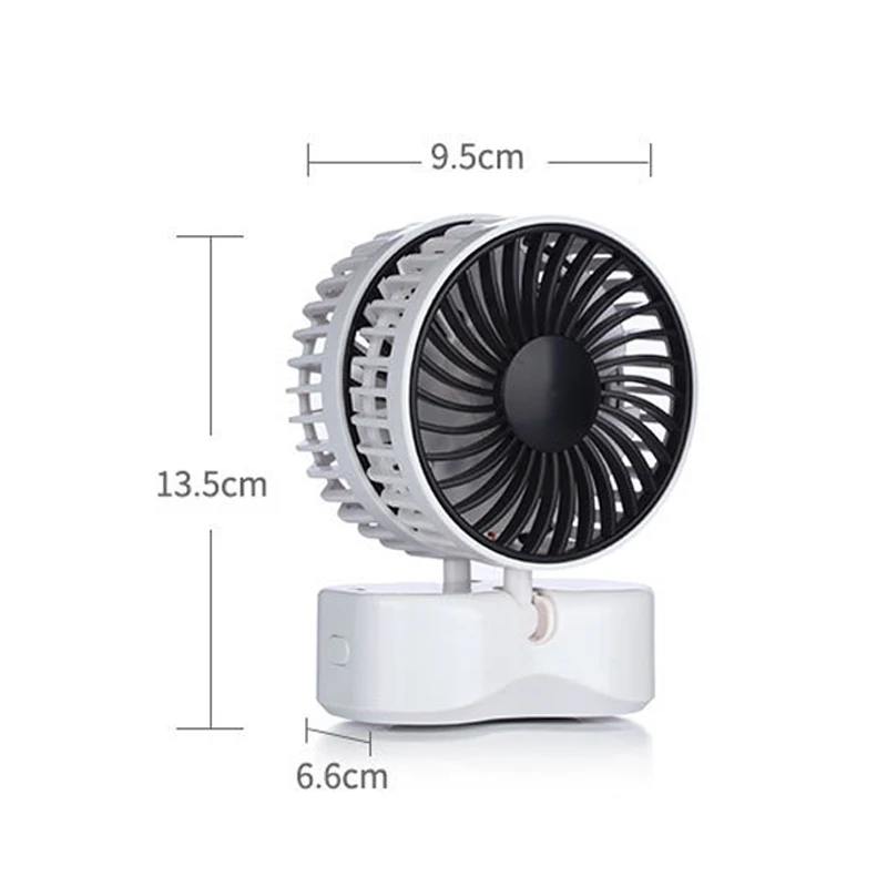 2 мотора летний парный вентилятор для кондиционера перезаряжаемый Li Battery