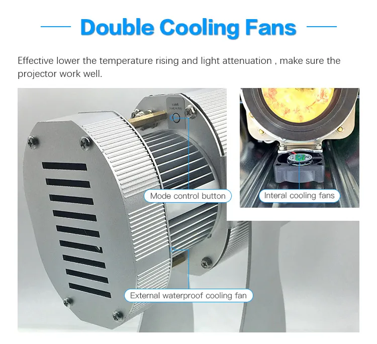 middle size static or rotate projector9 2