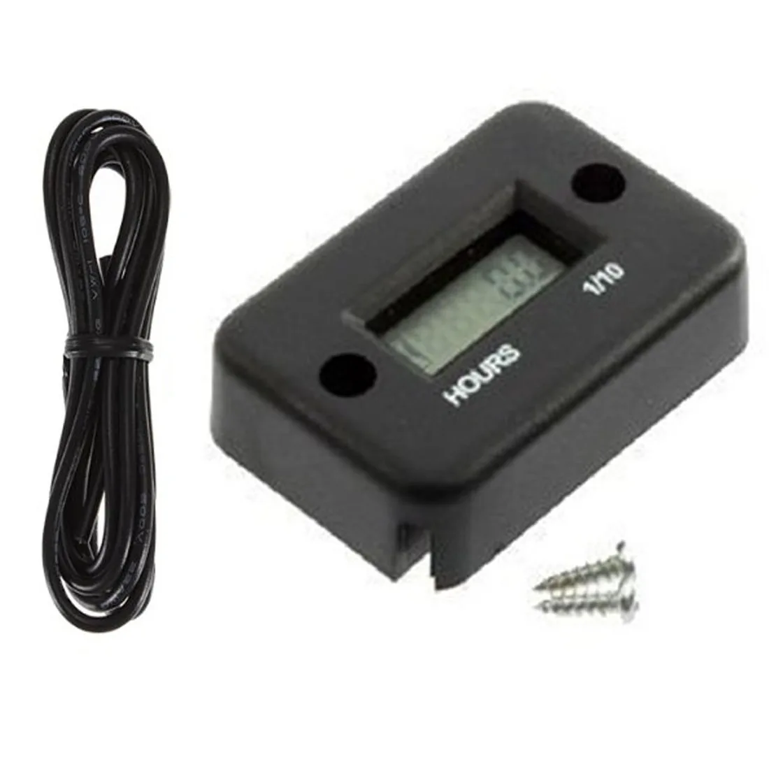

LCD Display Digital Hour Meter Tachometer Waterproof Inductive For Motorcycle ATV Snowmobile Marine Engine Hour Meter