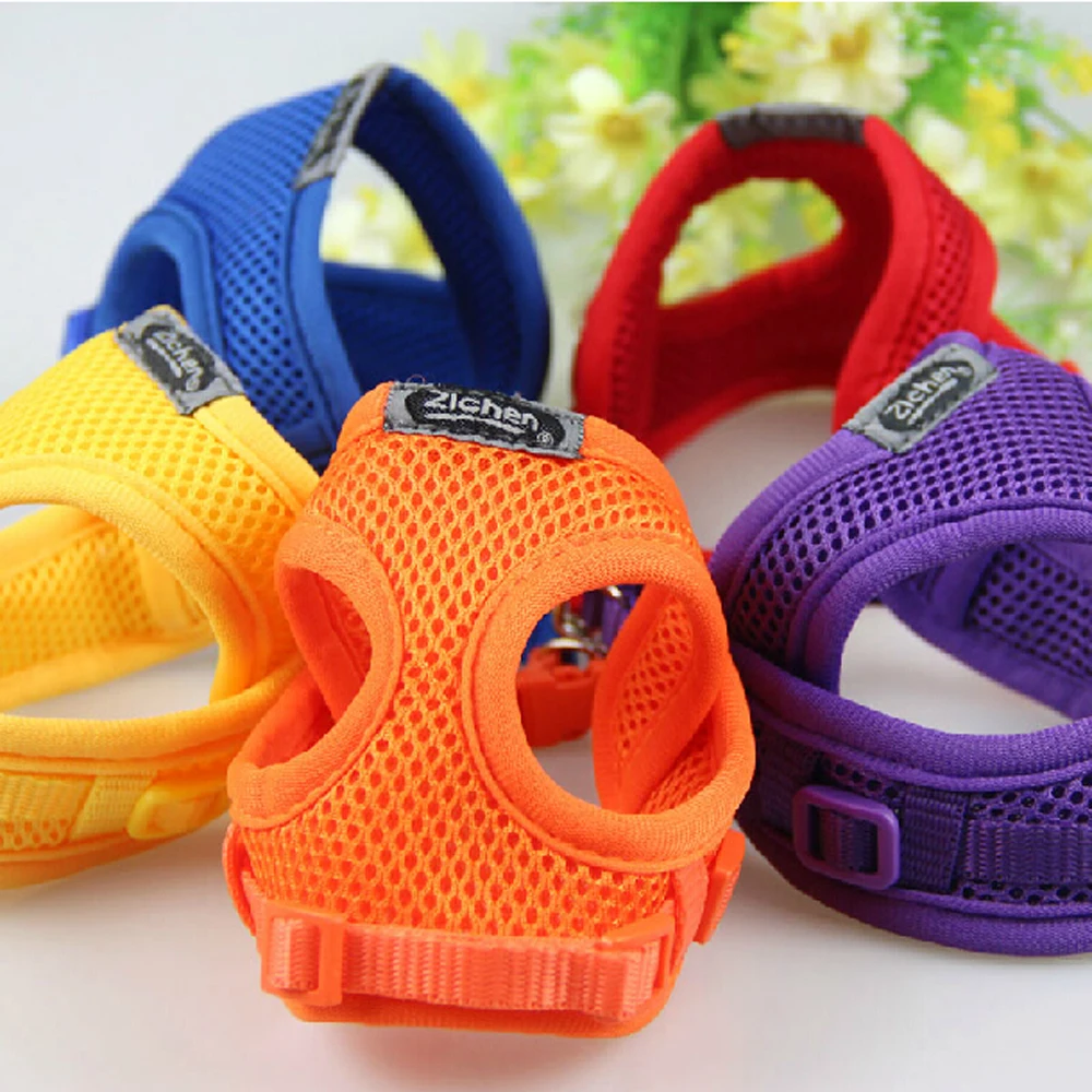 Soft Air Mesh Pet Harness Dog Clothes Pet Dog Cat Vest