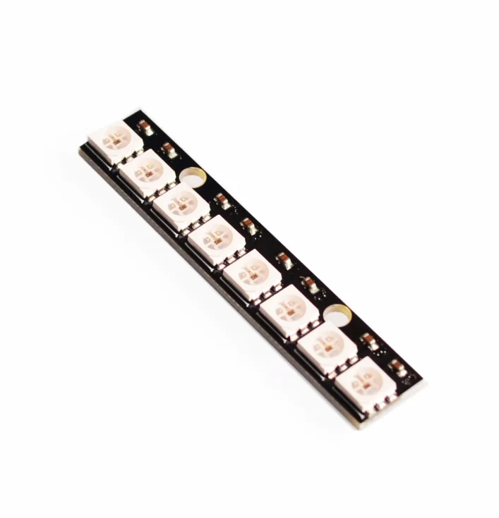 

8 channel WS2812 5050 RGB LED lights development board for