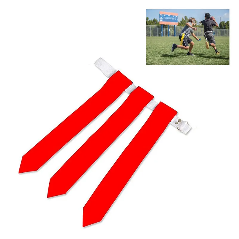 

2019 Man Super Rugby Custom American Paris Football New Zealand Webbing Belt PVC Waist Flag 5 Color Rugby Waist Flag Belt