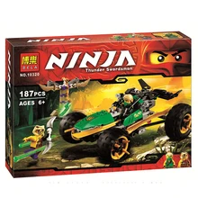 187 pcs BELA ninjagoes 2016 Minifigures sets Building Blocks Figures Toys Compatible legoe ninjagoes original bela ninja 10320