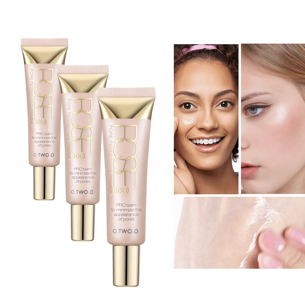 

O.TWO.O Professional Primer Makeup Base Concealer Illuminator Glow Kit Face Contouring Brightener Foundation Primer Makeup Cream
