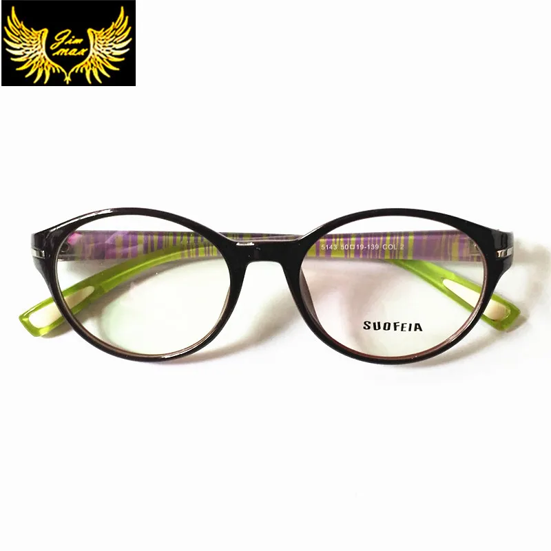 

New Fashion Women Style Tr90 Round Eye Glasses Full Rim Optical Frame for Women Retro Super light Spectacle women's Eyeglasses