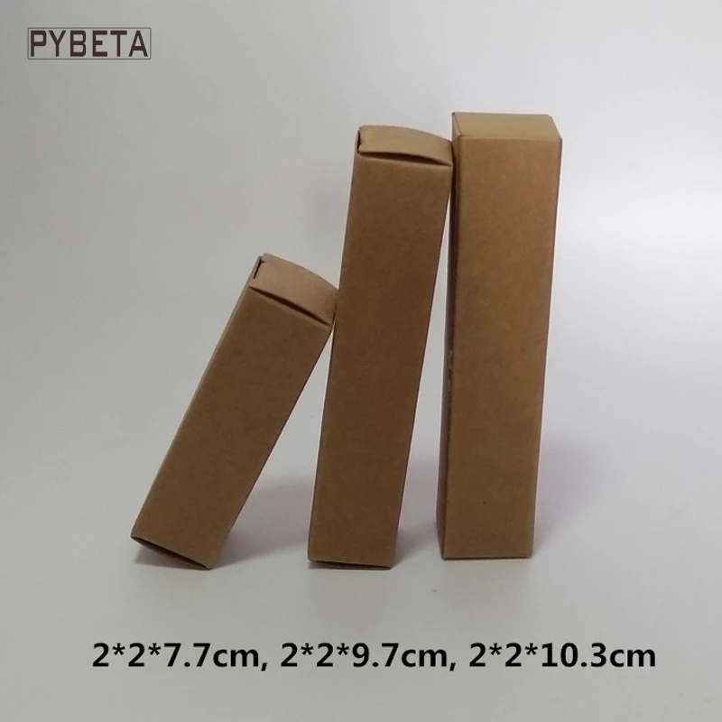 

100 шт./партия, коробка из крафт-бумаги