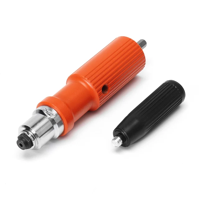 New Upgraded Riveter Adaptor Electric Rivet Nut Gun Cordless Riveting Tool Drill Adapter for Electric Drill