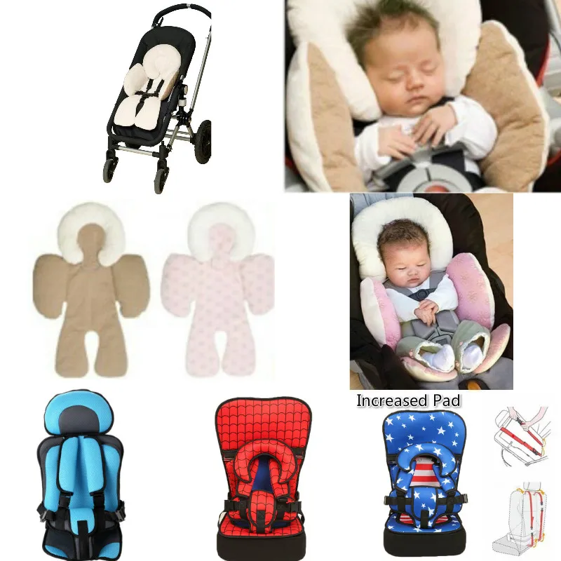 

Baby Safe Seat Mat Portable Baby Toddler Simple Car Safe Seat Infant Head Neck Protection Seat Mat Kid Car Stroller Seat Cushion