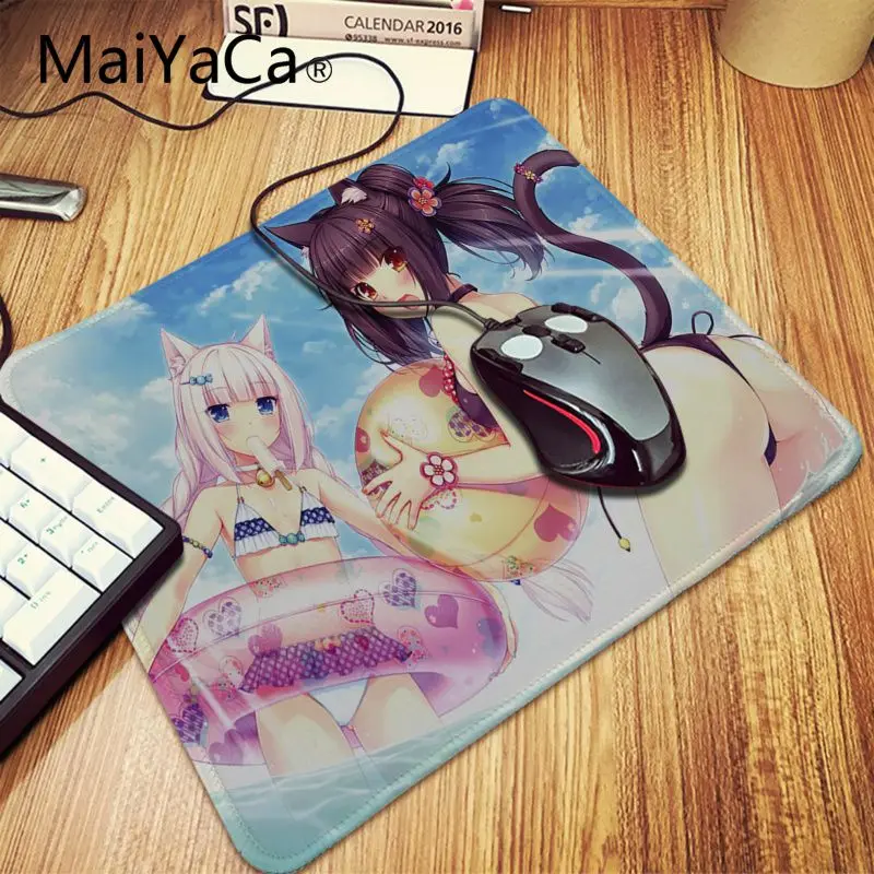 Коврик для мыши MaiYaCa Chocola Nekopara игровой коврик геймеров с мультипликационным