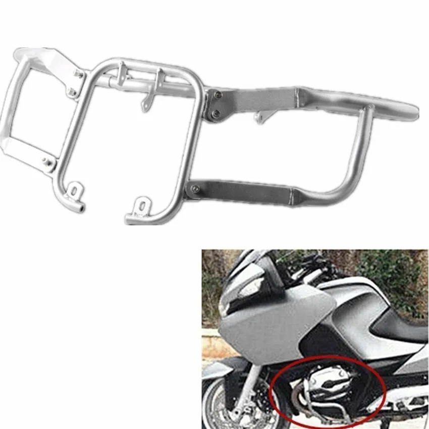 

For BMW R1200RT 2005-2013 2006 2007 2008 2009 2010 2011 2012 Motorcycle Crash Bars Guard Protection Silver