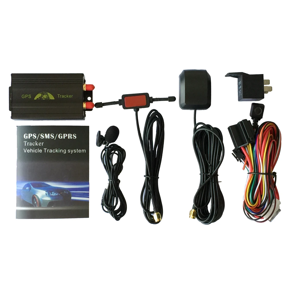 GSM/GPRS отслеживания автомобиля gps трекер tk103a TK103 gps 103A в режиме реального времени двери шок Сенсор сигнал ACC - Цвет: no retail box