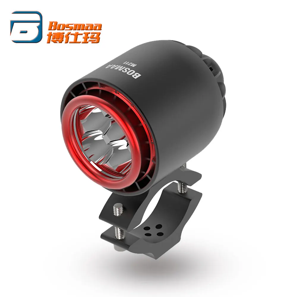BOSMAA Turbo LED Headlight Spotlight 20W 3400LM 6000K White For Car Motorcycle Headlamp Driving Hunting Fog Light 1Pcs BOSMAA Turbo LED Headlight Spotlight 20W 3400LM 6000K White For Car Motorcycle Headlamp Driving Hunting Fog Light 1Pcs